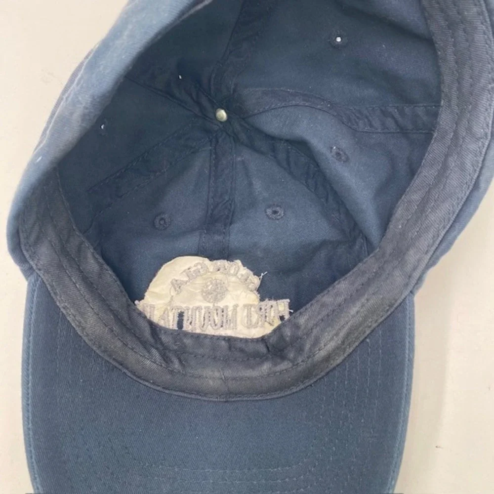 GEORGIA Fort Mountain State Park Baseball Cap Unisex OS‎ Navy Blue Cotton slouch